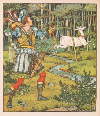 Beauty and the beast Pl. 16 by Walter Crane