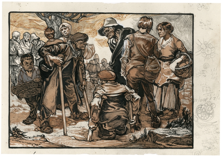 Beggars and cripples by Johannes Josephus Aarts