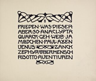 Beispiele kunstlerischer Schrift Pl.035 by Rudolf von Larisch