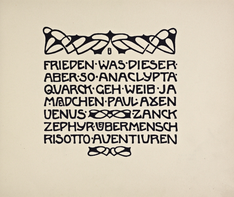Beispiele kunstlerischer Schrift Pl.035 by Rudolf von Larisch