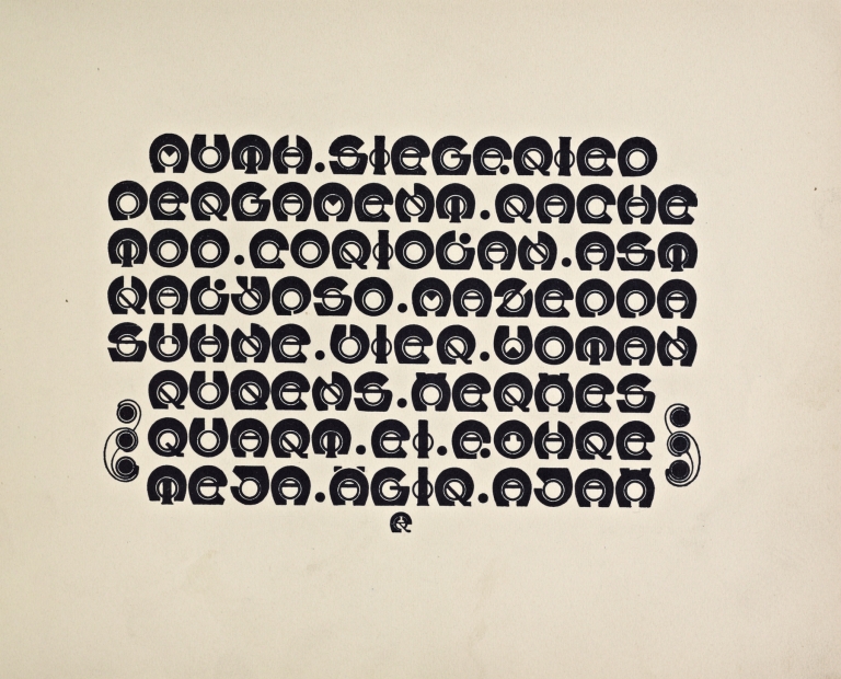 Beispiele kunstlerischer Schrift Pl.041 by Rudolf von Larisch
