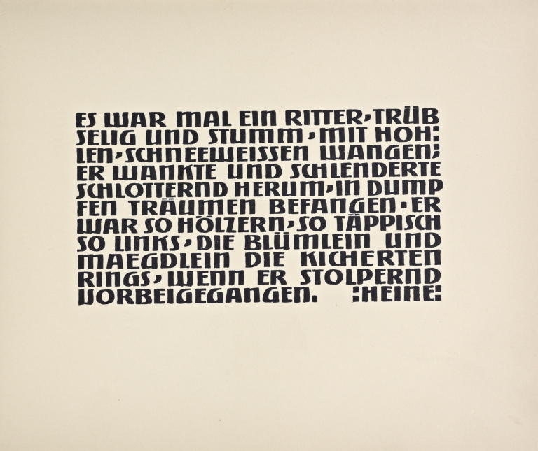 Beispiele kunstlerischer Schrift Pl.076 by Rudolf von Larisch