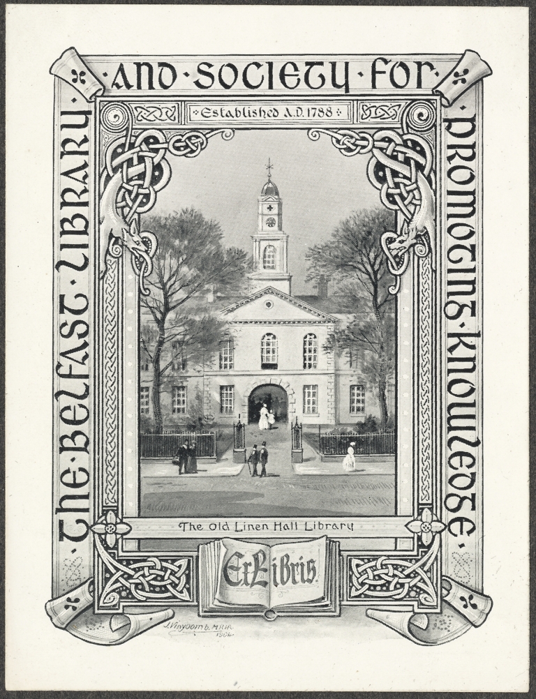 Belfast Library and Society for Promoting Knowledge by John Vinycomb
