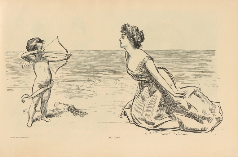 Big game by Charles Dana Gibson