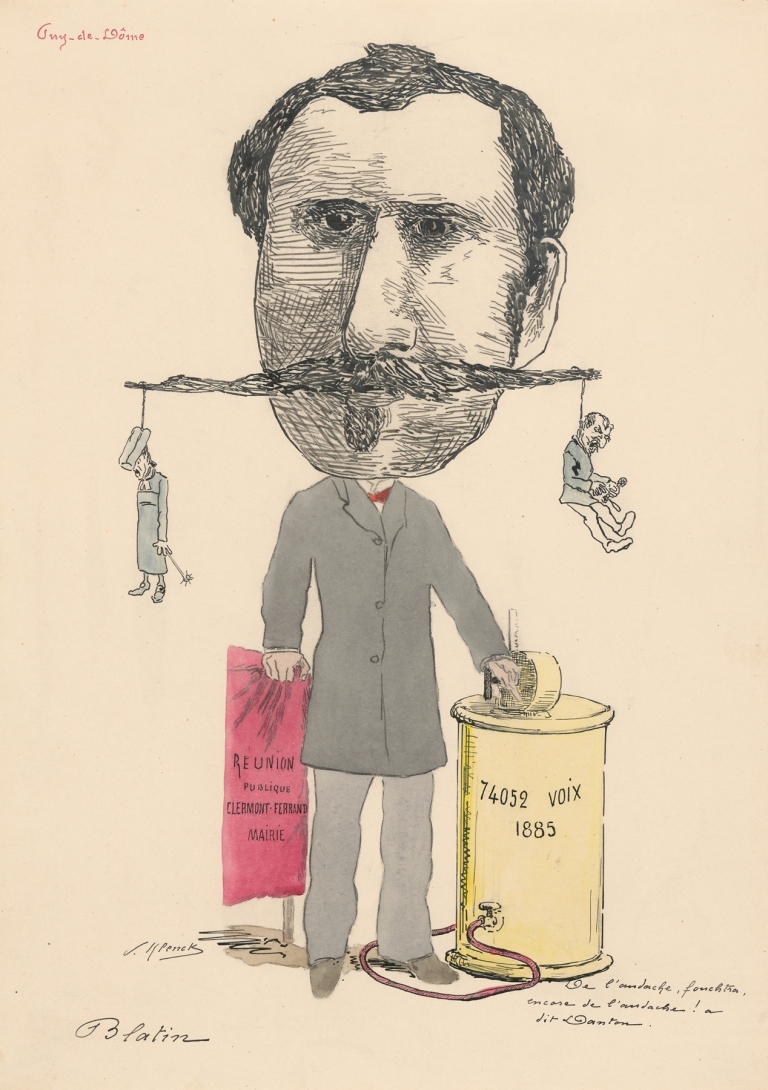 Blatin ; De l’audache, fouchtra, encore de l’audache ! a dit Danton by Paul Klenck
