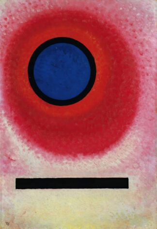 Blauer Kreis No. 2 by Wassily Kandinsky