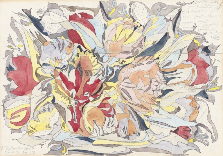 Bloemenmarkt by Theo Colenbrander