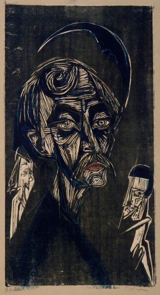Blonder Maler Stirner by Ernst Ludwig Kirchner