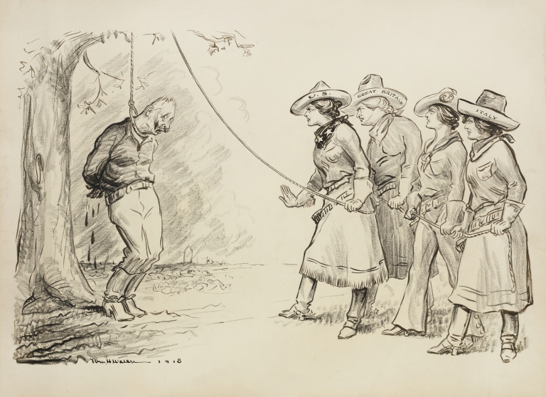 Bloody Bill; Say girls, instead of going on with this, let’s get up a nice treaty and I’ll sign it by William Henry Walker