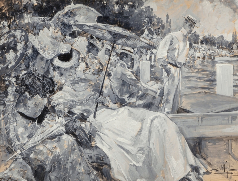 Boating Party by Albert Beck Wenzell
