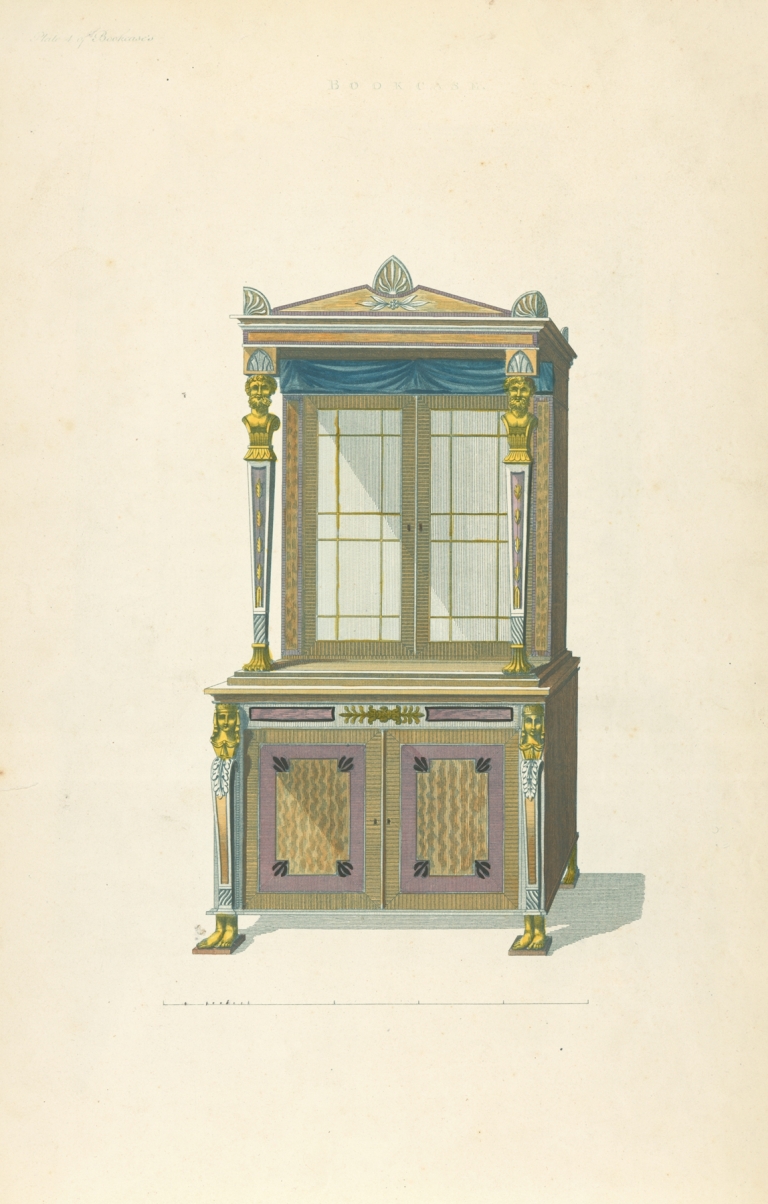 Bookcase by Thomas Sheraton