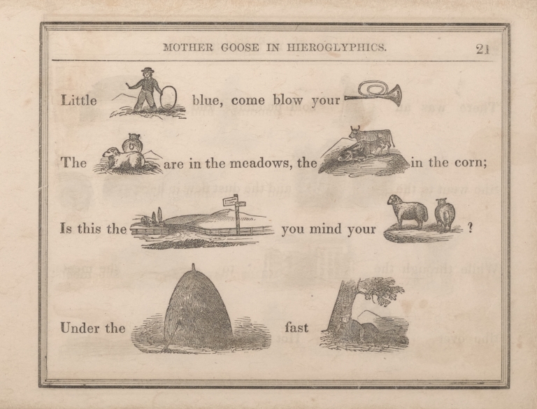 Boy, Horn, Sheep, Cows, Way, Sheep, Hay-stack, Asleep by Sherman & Co.