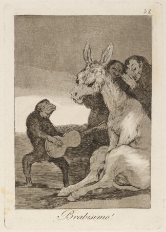 Brabisimo! by Francisco de Goya