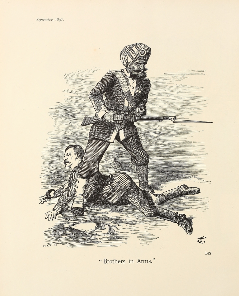 Brothers in Arms by Sir John Tenniel