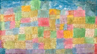 Bunte Landschaft by Paul Klee