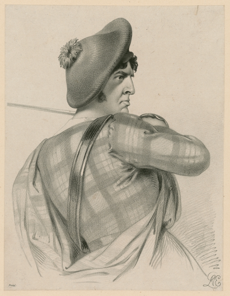 C. Kemble as MacDuff [in Shakespeare’s Macbeth] by Richard James Lane
