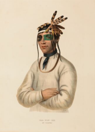 Caa-Tou-See. An Ojibway by Charles Bird King