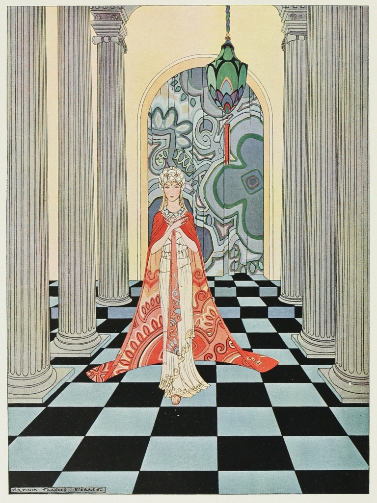 Cadmus beheld a female figure, wonderfully beautiful by Virginia Frances Sterrett