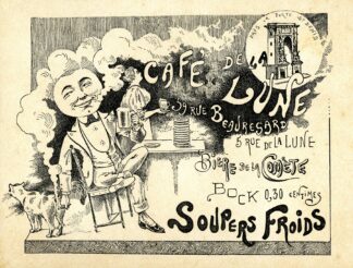 Café de la lune by Anonymous