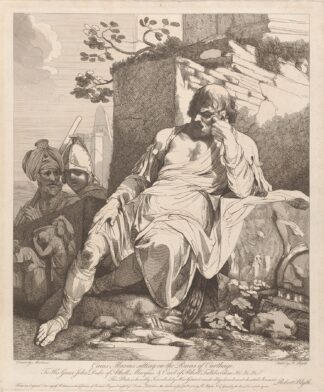 Caius Marius sitting on the Ruins of Carthage by John Hamilton Mortimer