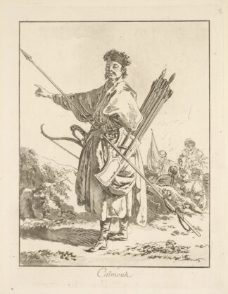 Calmouk by Jean-Baptiste Le Prince