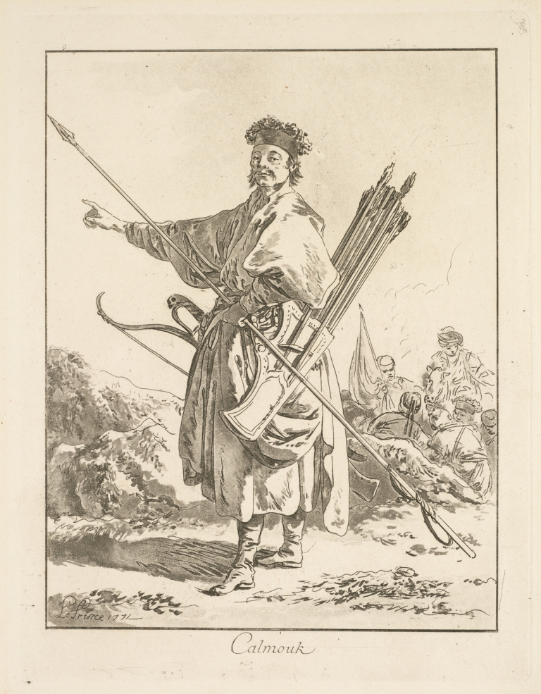 Calmouk by Jean-Baptiste Le Prince