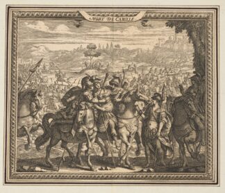 Camilla’s Death by Abraham Bosse