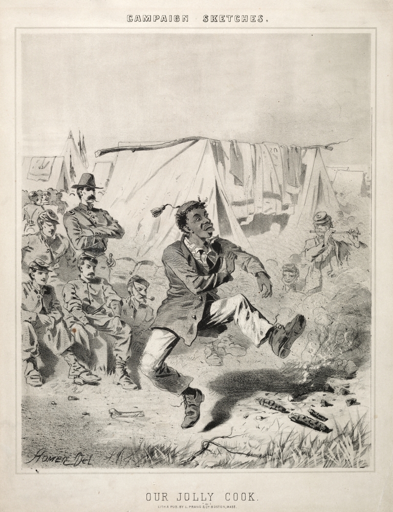 Campaign Sketches; Our Jolly Cook by Winslow Homer