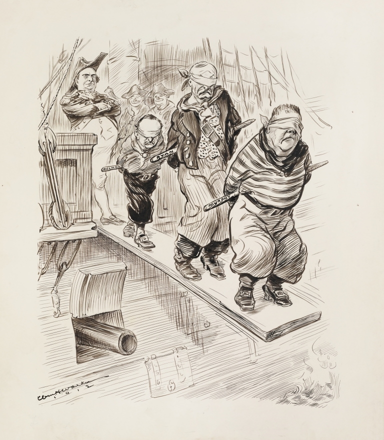 Captain Bill Bryan of the good ship Democracy by William Henry Walker