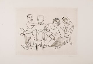 Carouse by Max Beckmann