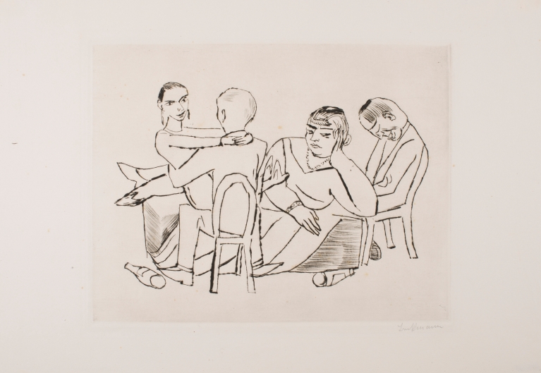 Carouse by Max Beckmann
