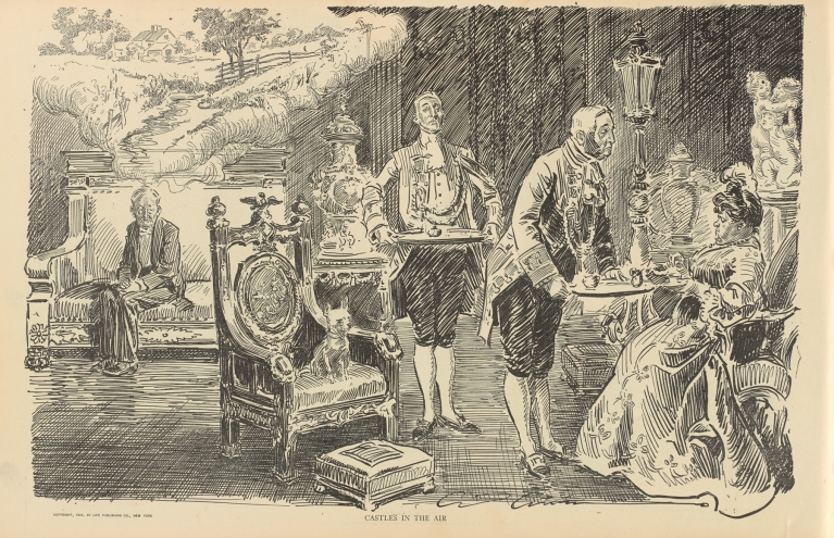 Castles in the air by Charles Dana Gibson