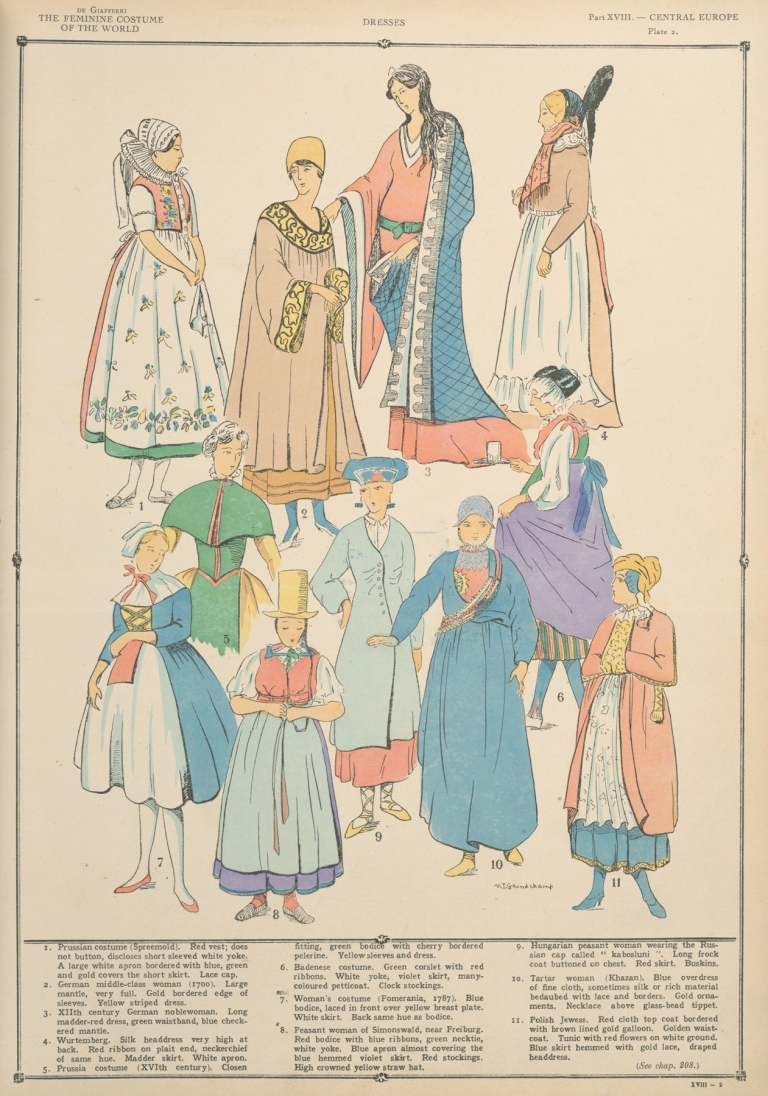 Central Europe – Dresses by Paul Louis de Giafferri
