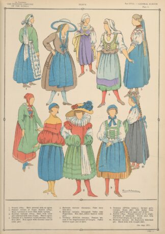 Central Europe – Skirts by Paul Louis de Giafferri