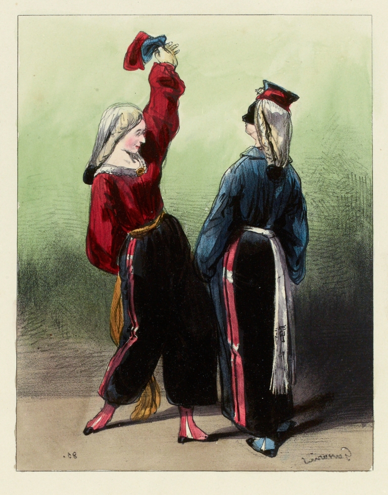 C’est d’main matin qu’mon tendre époux va beugler by Paul Gavarni