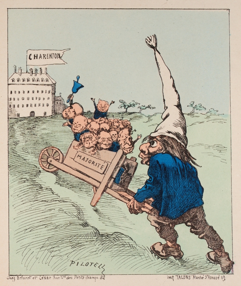 C’est la qu’ils iront sièger by Georges Pilotelle