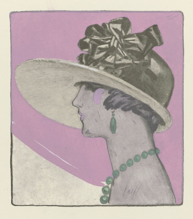 Chapeau de Camille Roger by Llano Florez