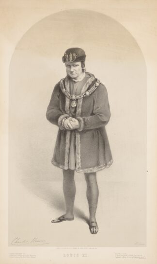 Charles Kean as Louis XI by Richard James Lane