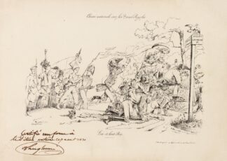 Chasse nationale sur les terres royales. L’ex-et lent Roi by Pierre Langlumé