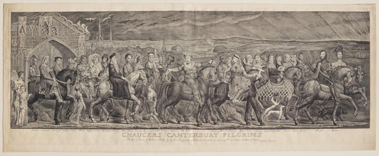 Chaucer’s Canterbury Pilgrims by William Blake