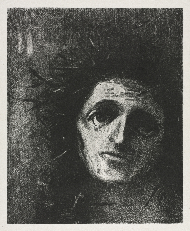 Christ by Odilon Redon
