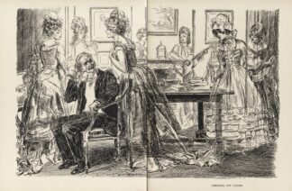 Christmas Eve Visitors by Charles Dana Gibson