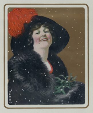Christmas Puck by William Ely Hill