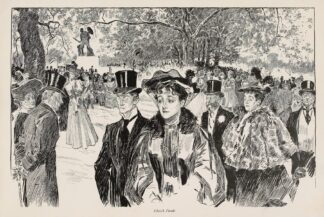 Church Parade by Charles Dana Gibson