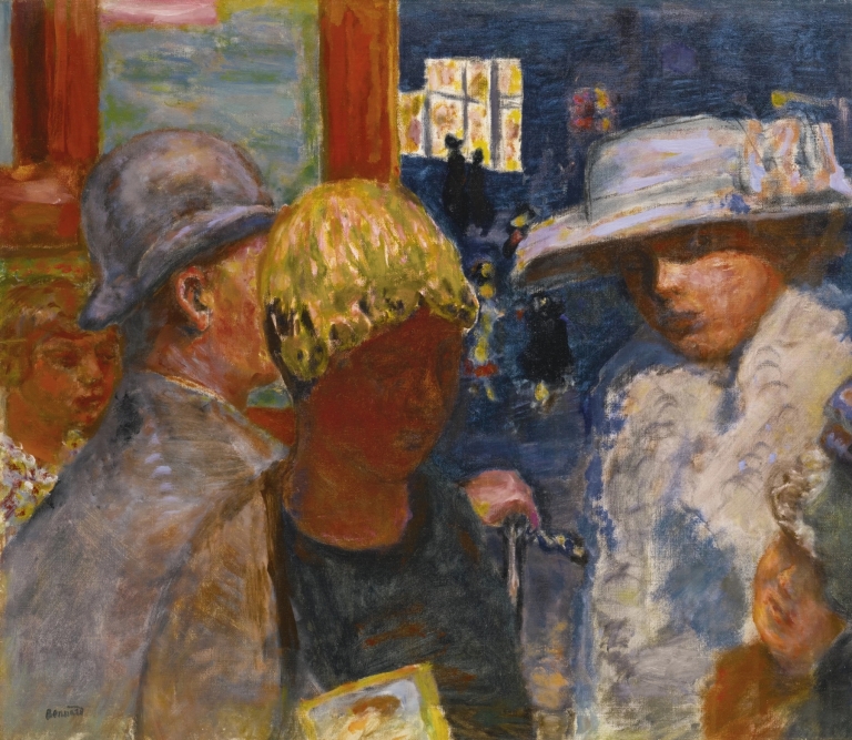Cinq personnages by Pierre Bonnard