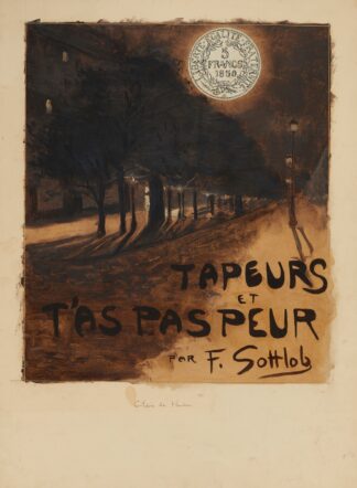 Clair de thune by Fernand Louis Gottlob