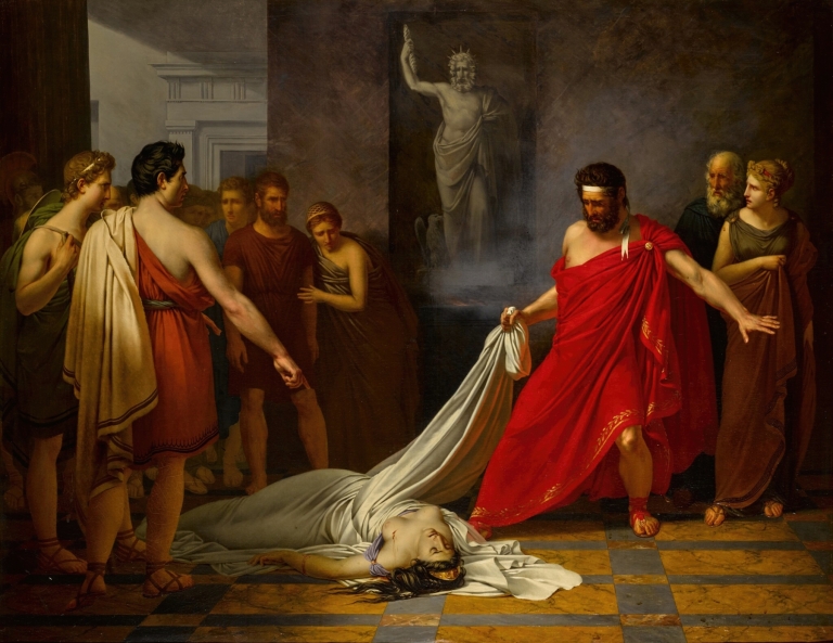 Climax of Sophocles by Charles-Auguste van den Berghe