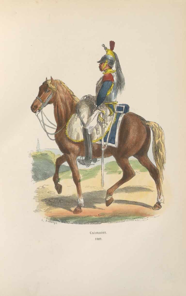 Collection des types de tous les corps et des uniformes militaires de la République et de l’Émpire Pl.13 by Hippolyte Bellangé