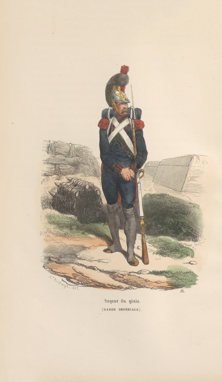 Collection des types de tous les corps et des uniformes militaires de la République et de l’Émpire Pl.39 by Hippolyte Bellangé
