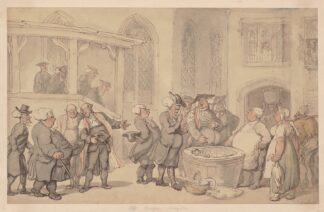 College dons; Epicures by Thomas Rowlandson